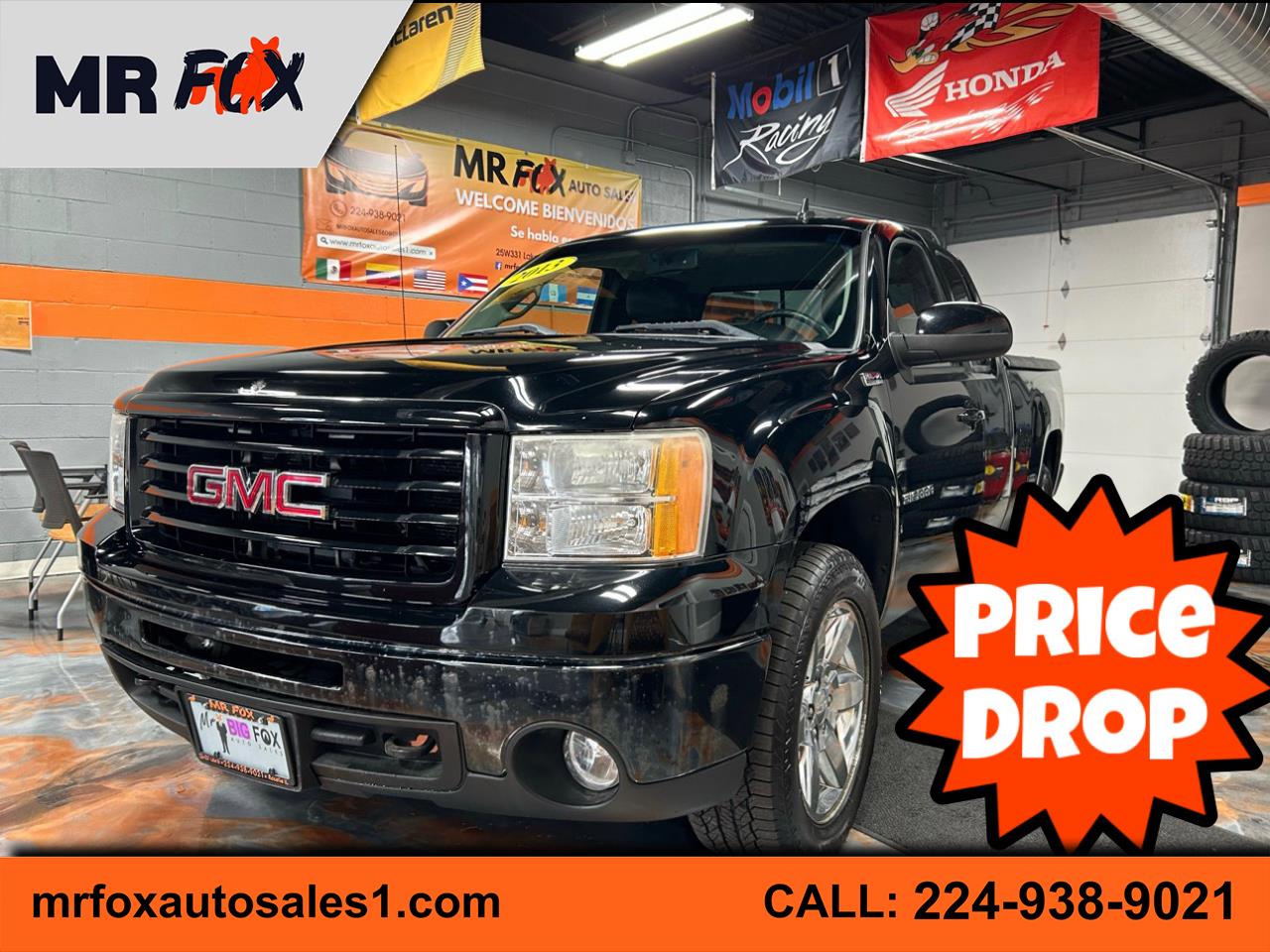 2013 GMC Sierra 1500 SLT Ext. Cab 4WD