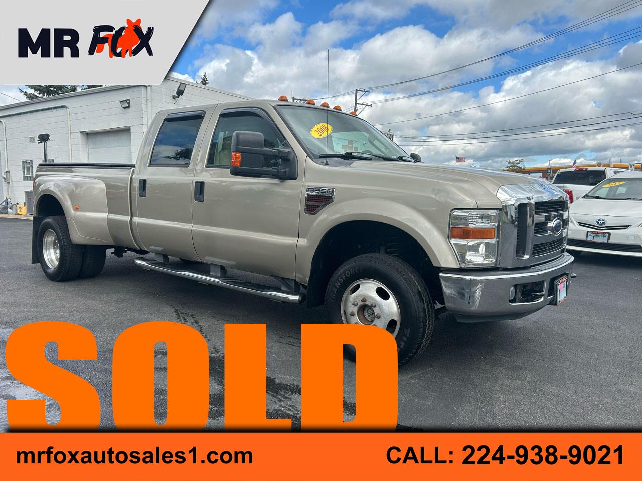 2008 Ford F-350 SD XLT Crew Cab Long Bed DRW 4WD