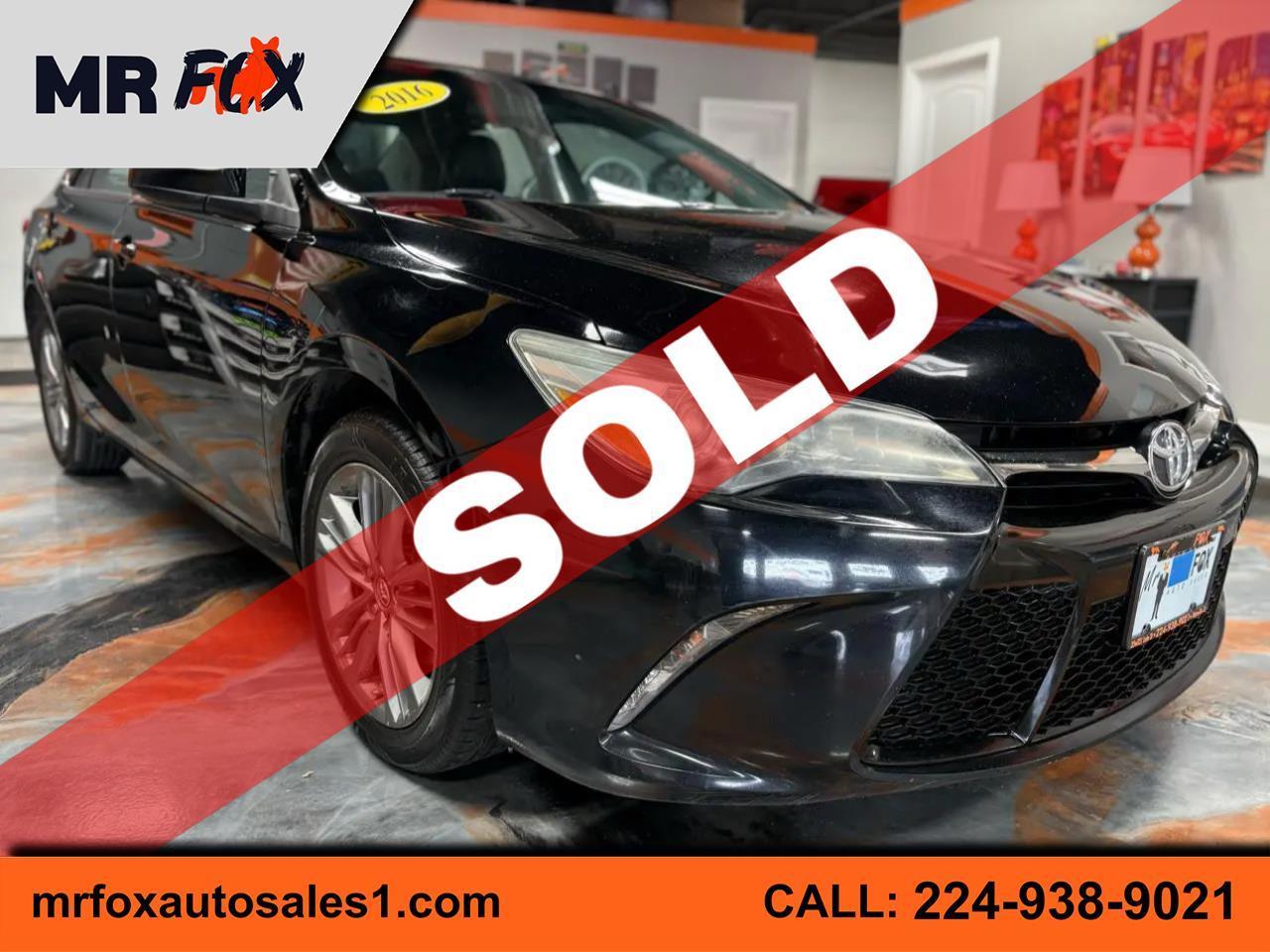 2016 Toyota Camry Special Edition