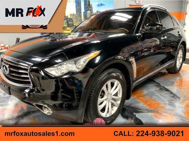 Black 2012 INFINITI FX35 AWD SUV / Crossover All-Wheel Drive Automatic