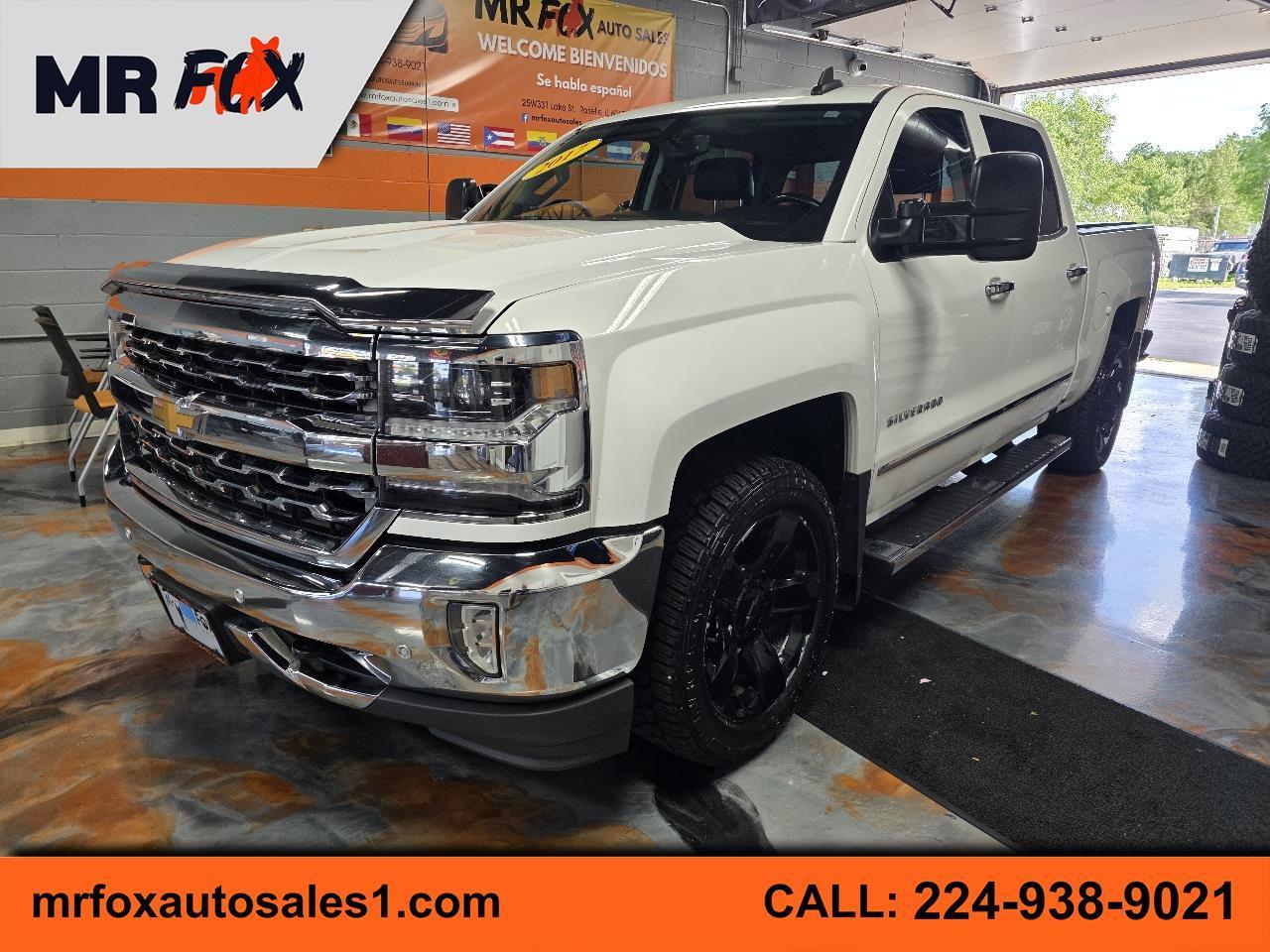 2017 Chevrolet Silverado 1500 LTZ Crew Cab 4WD