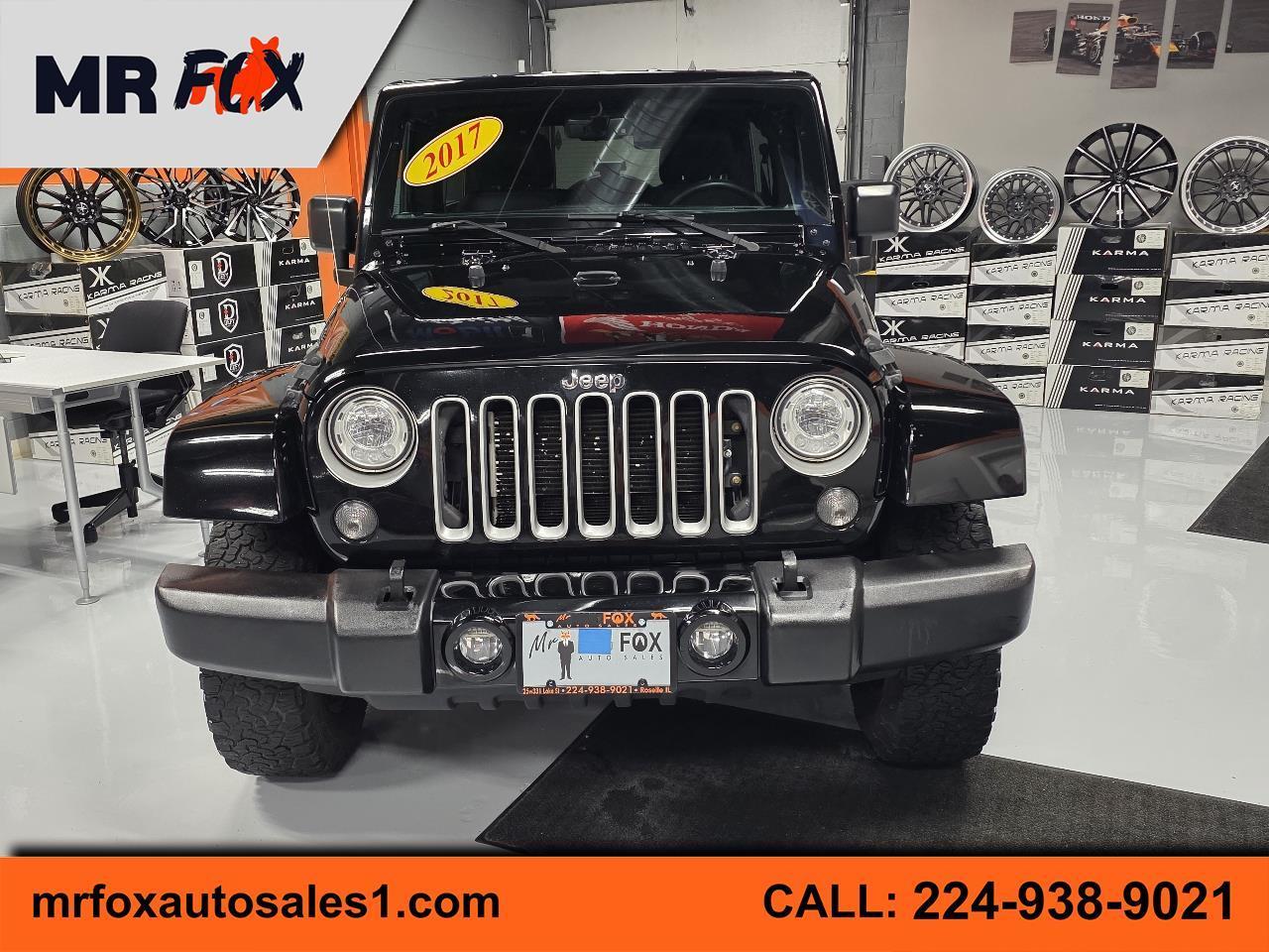 2017 Jeep Wrangler Unlimited Sahara 4WD