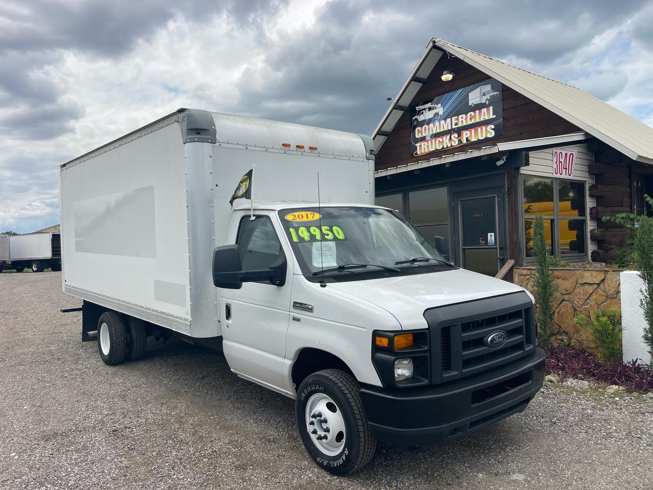 2017 Ford E-Series Cutaway 16' Box-Aluminum Ramp- Great Moving Truck!