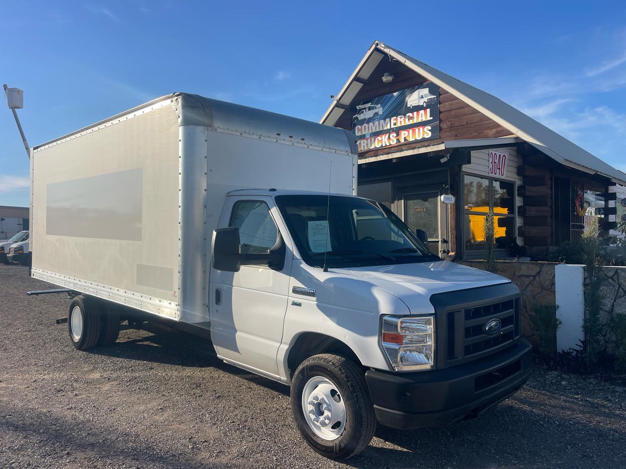 2019 Ford E-Series Cutaway 16' Box-Aluminum ramp!