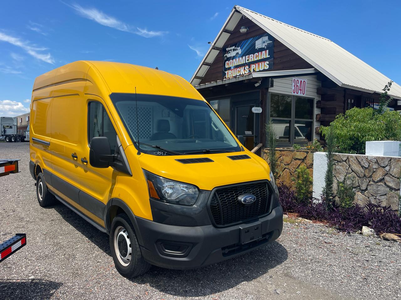 2021 Ford Transit Cargo Van T-250 148" Hi Rf 9070 GVWR RWD