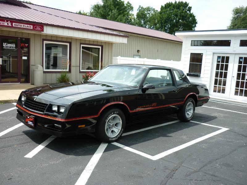 Chevrolet Monte Carlo 2dr Sport Coupe SS 1986