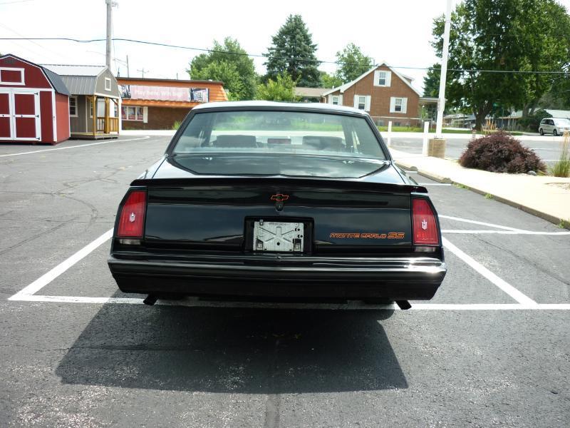 Chevrolet Monte Carlo 2dr Sport Coupe SS 1986