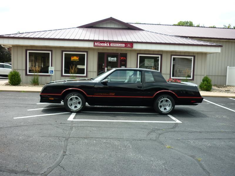 Chevrolet Monte Carlo 2dr Sport Coupe SS 1986