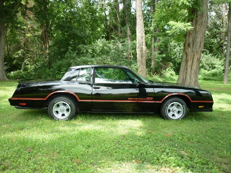 Chevrolet Monte Carlo 2dr Sport Coupe SS 1986