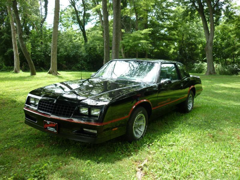 Chevrolet Monte Carlo 2dr Sport Coupe SS 1986