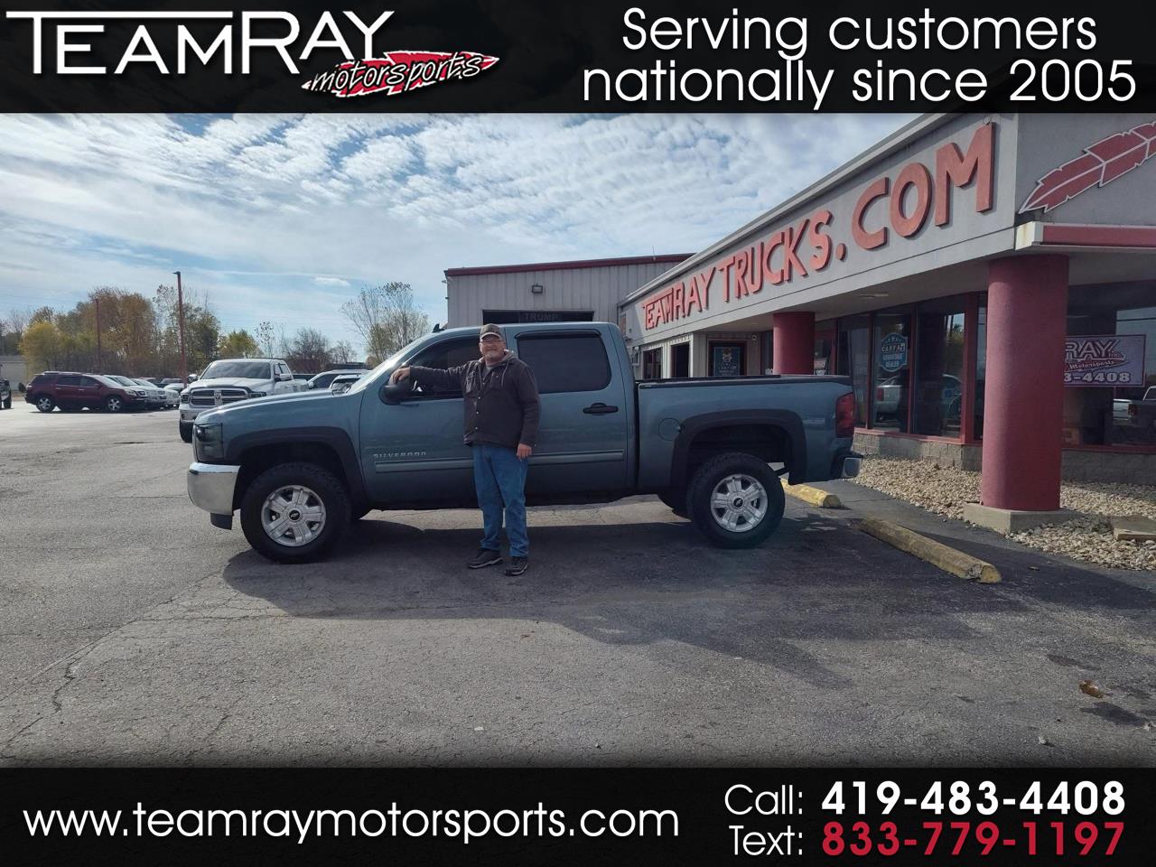2013 Chevrolet Silverado 1500 4WD Crew Cab 143.5" LT