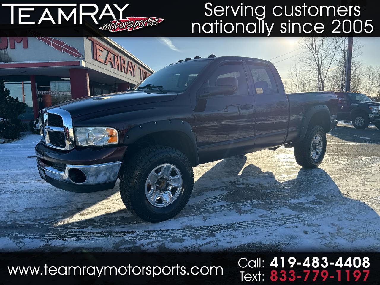 2005 Dodge Ram 2500 4dr Quad Cab 140.5" WB 4WD SLT