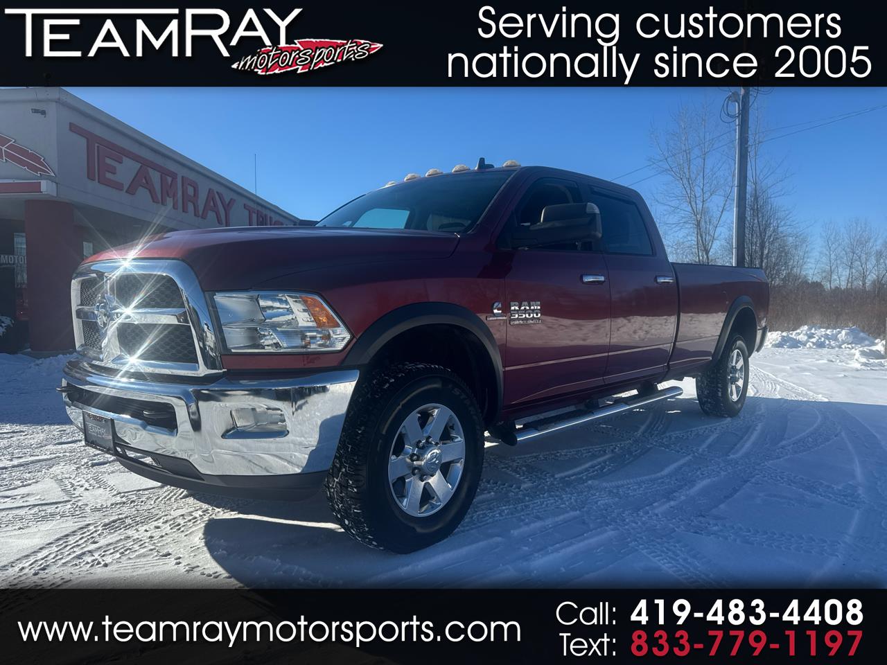 2013 RAM 3500 4WD Crew Cab 169" SLT