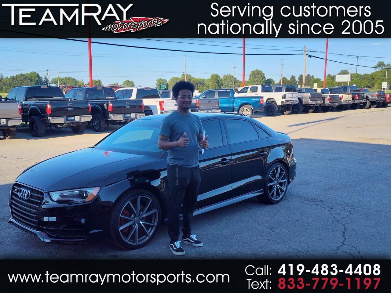 2016 Audi S3 4dr Sdn quattro Premium Plus