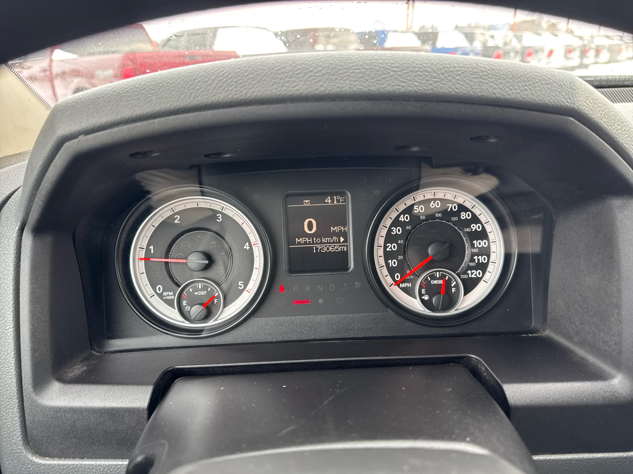 RAM 2500 4WD Crew Cab 149" Tradesman 2013