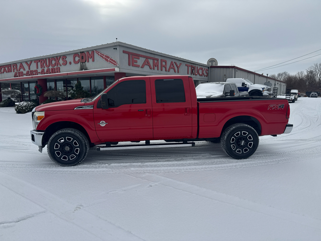 Ford Super Duty F-250 SRW 4WD Crew Cab 156" Lariat 2012