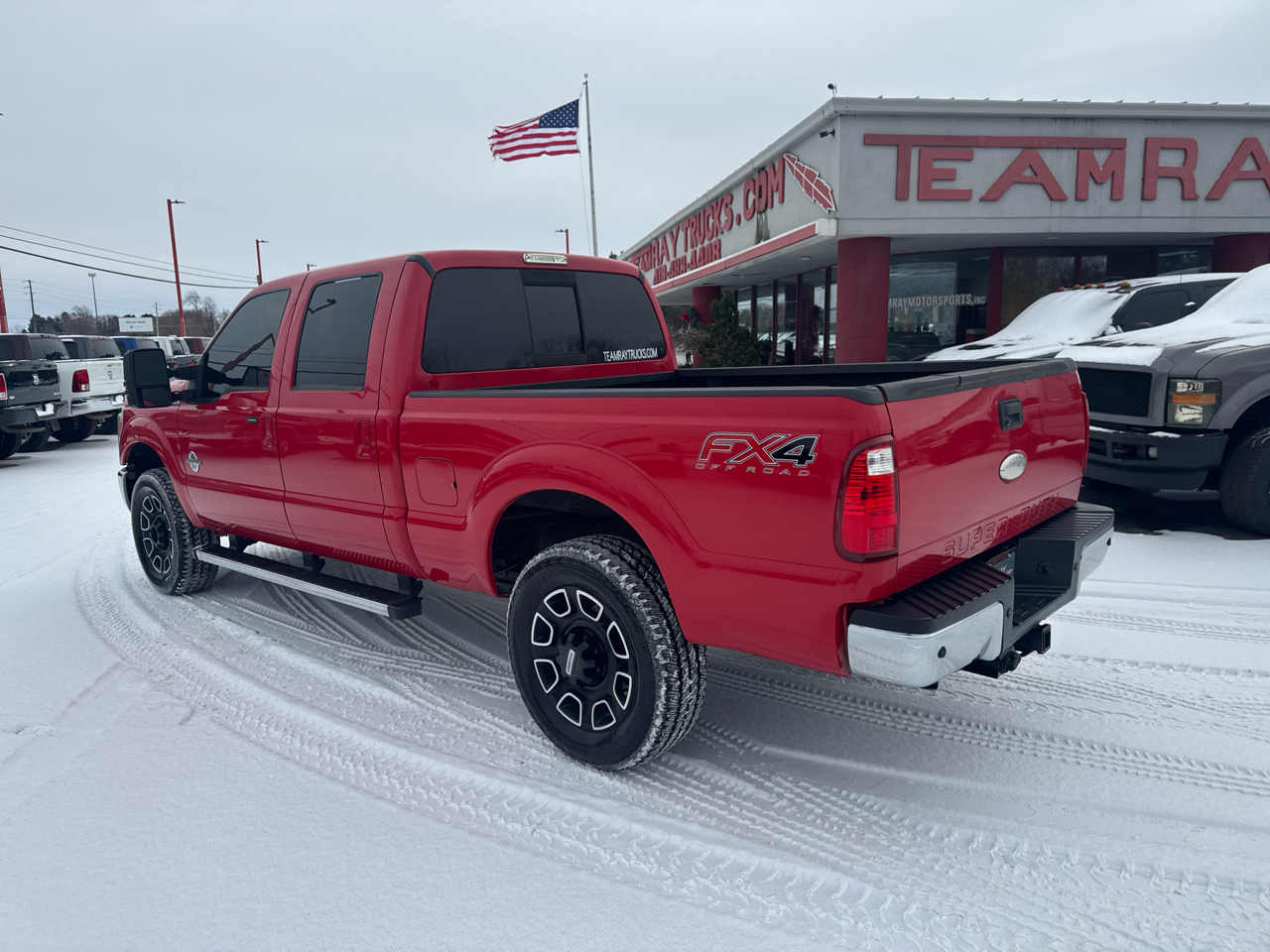 Ford Super Duty F-250 SRW 4WD Crew Cab 156" Lariat 2012