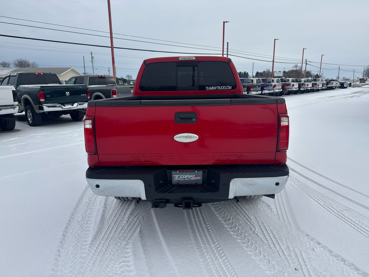Ford Super Duty F-250 SRW 4WD Crew Cab 156" Lariat 2012