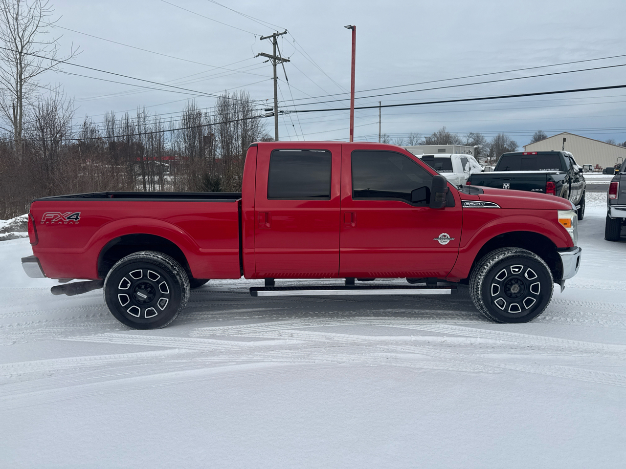 Ford Super Duty F-250 SRW 4WD Crew Cab 156" Lariat 2012