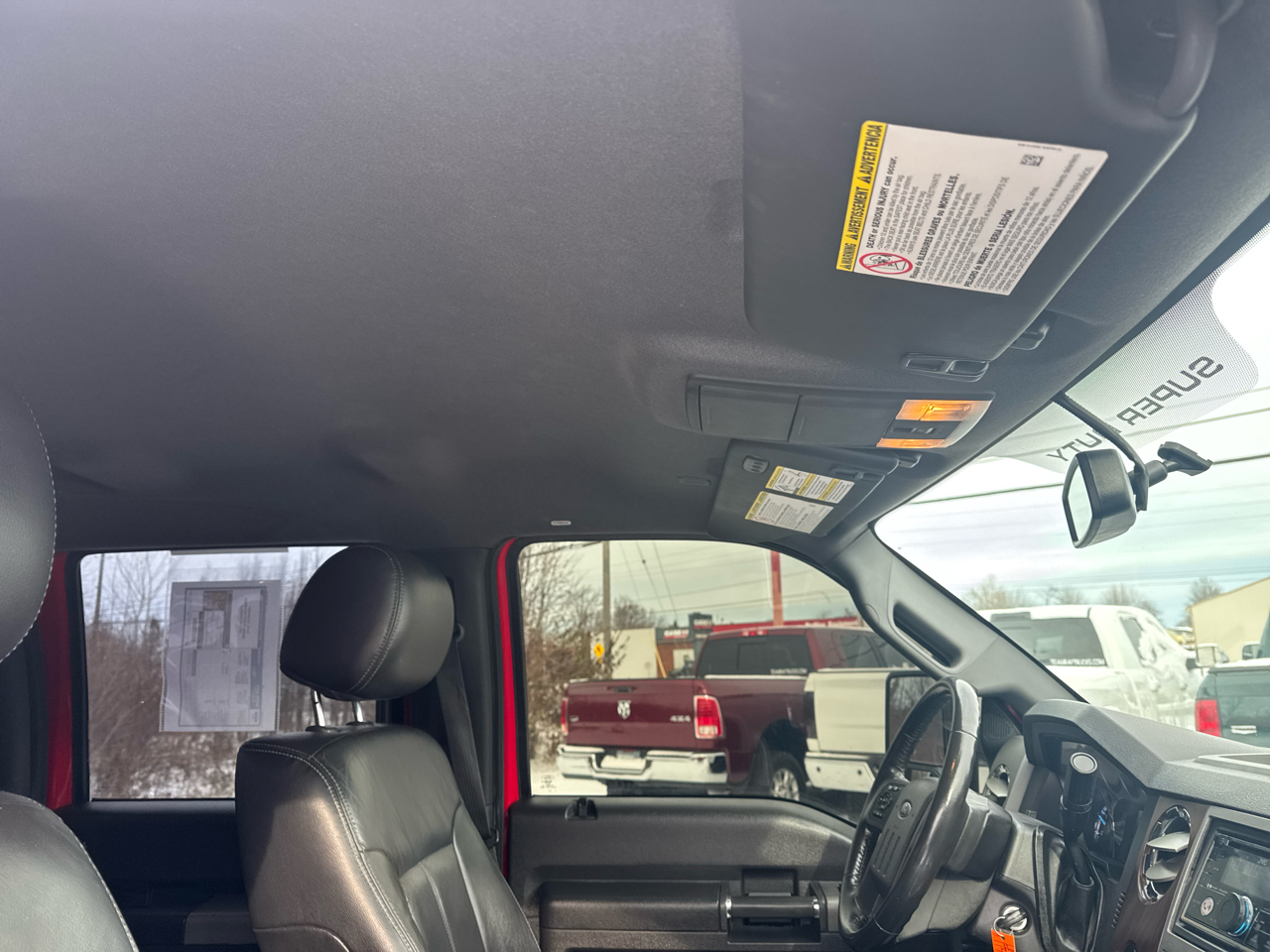 Ford Super Duty F-250 SRW 4WD Crew Cab 156" Lariat 2012