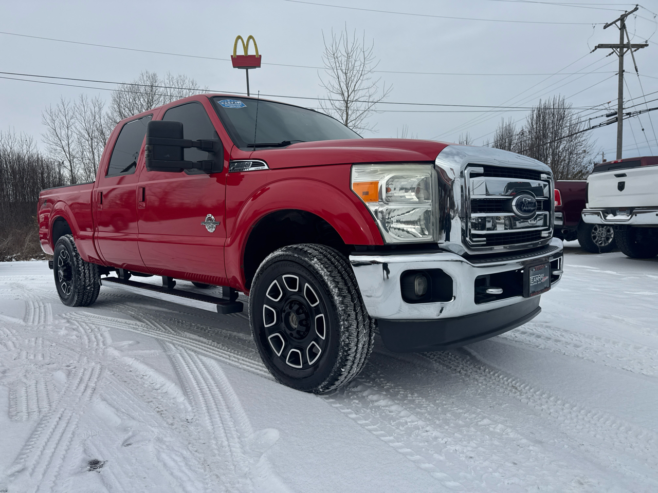 Ford Super Duty F-250 SRW 4WD Crew Cab 156" Lariat 2012