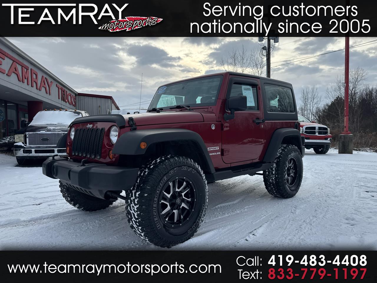 Jeep Wrangler 4WD 2dr Sport 2012