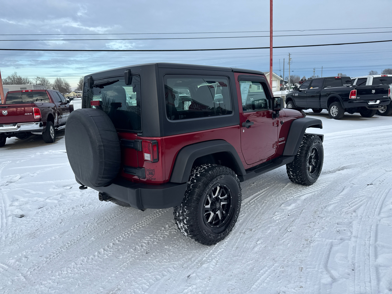 Jeep Wrangler 4WD 2dr Sport 2012
