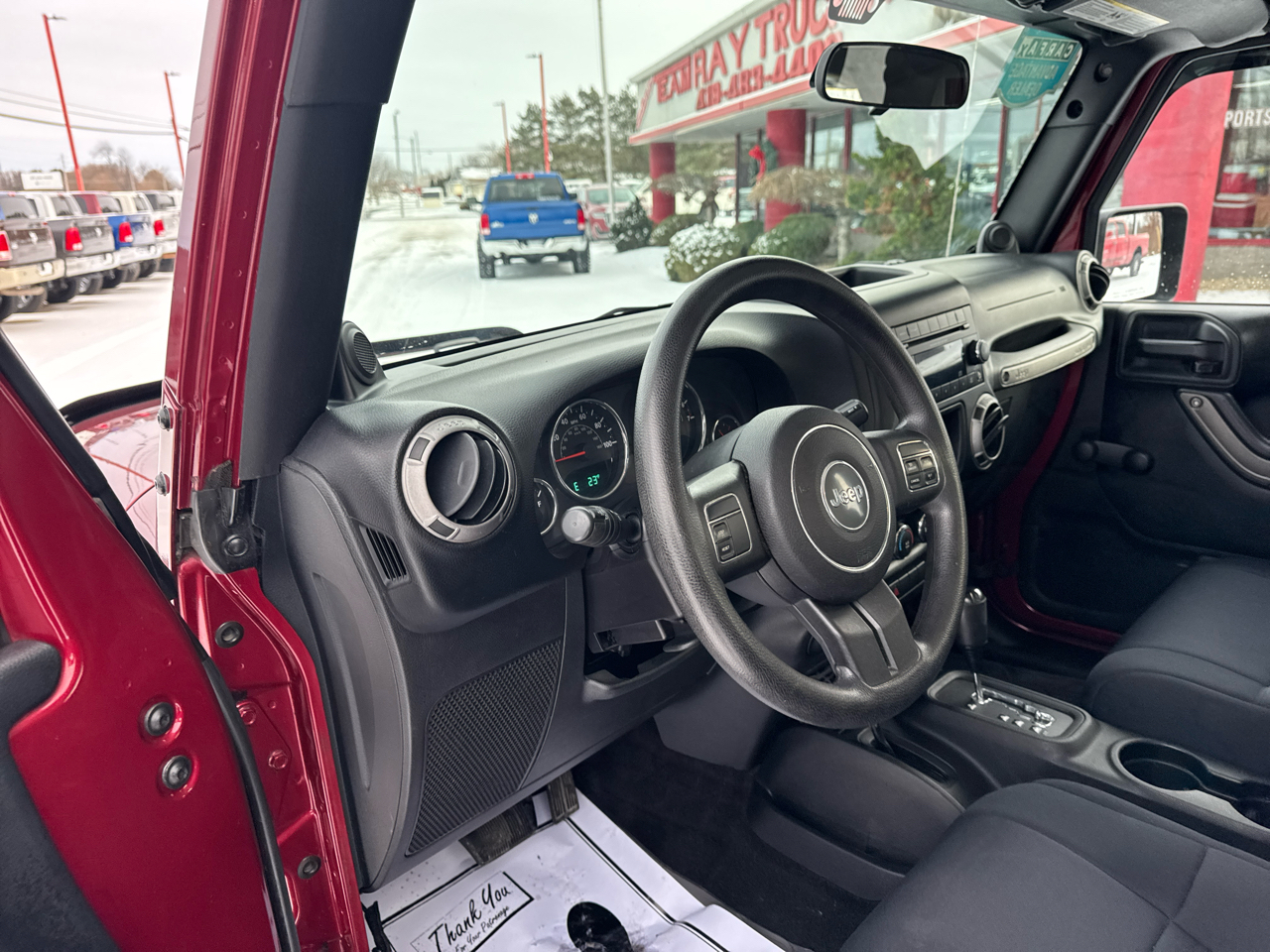 Jeep Wrangler 4WD 2dr Sport 2012