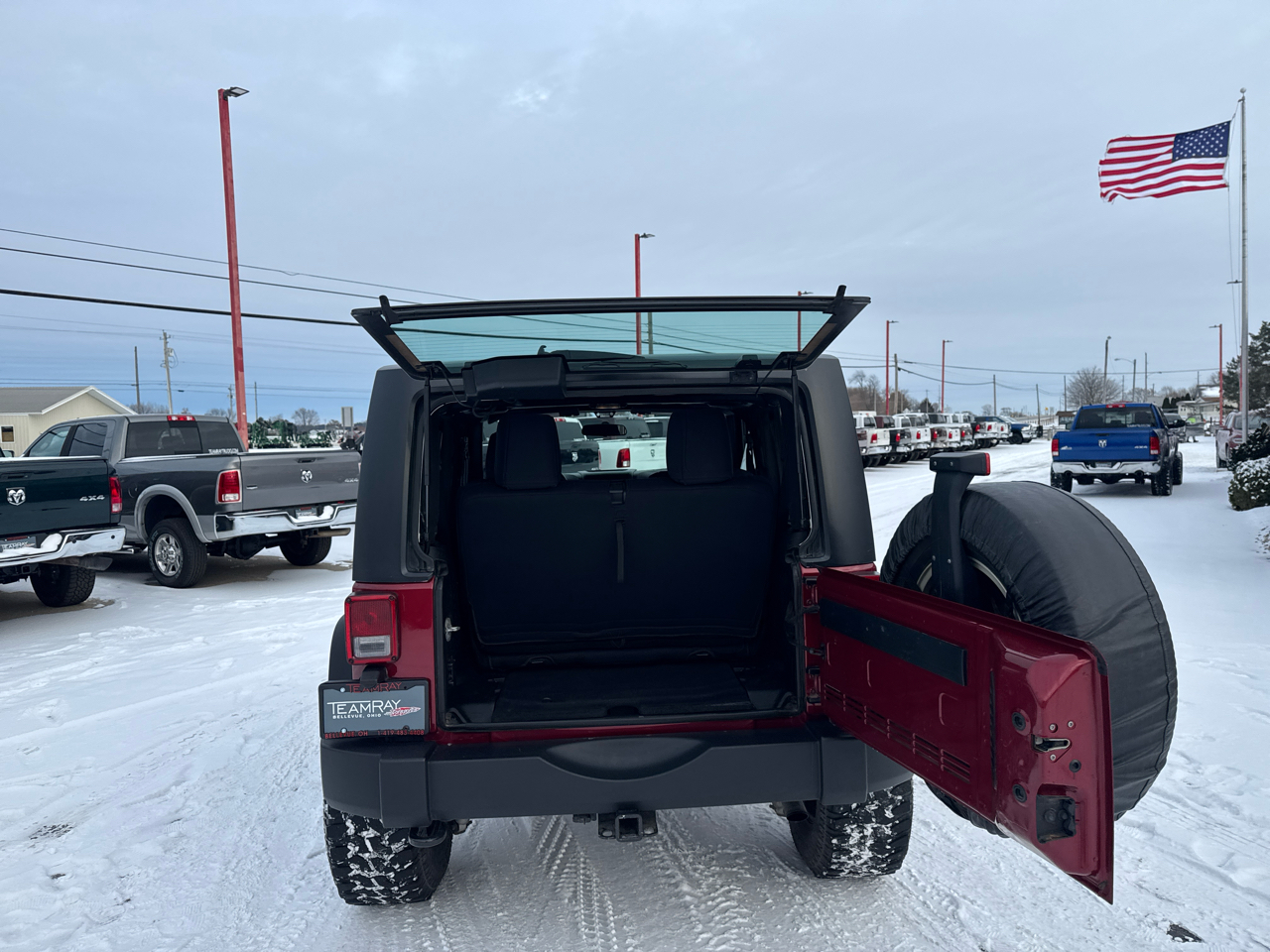 Jeep Wrangler 4WD 2dr Sport 2012