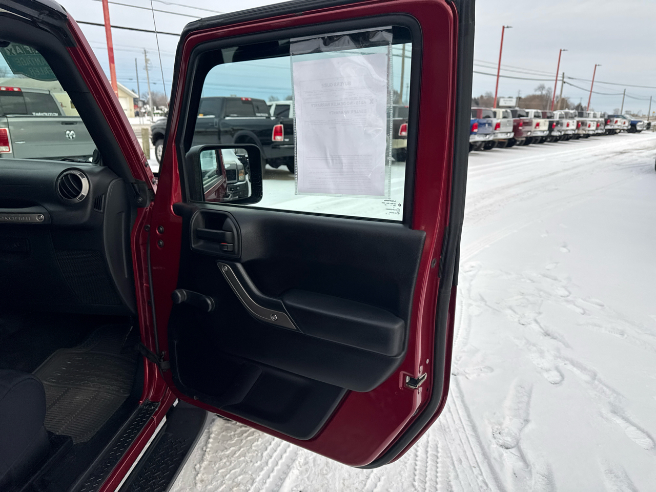 Jeep Wrangler 4WD 2dr Sport 2012