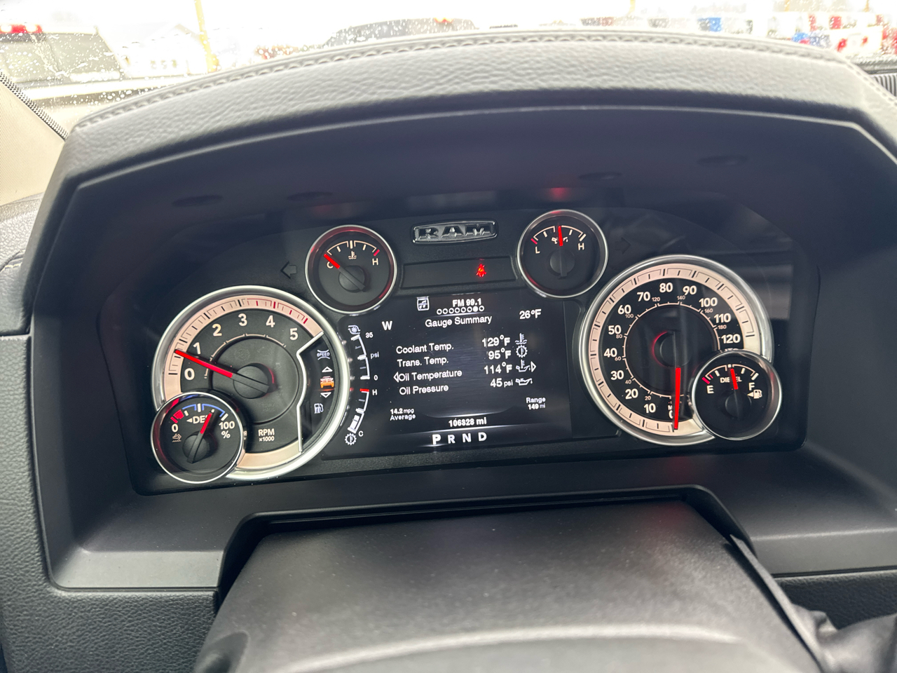 RAM 2500 4WD Crew Cab 149" Laramie 2014