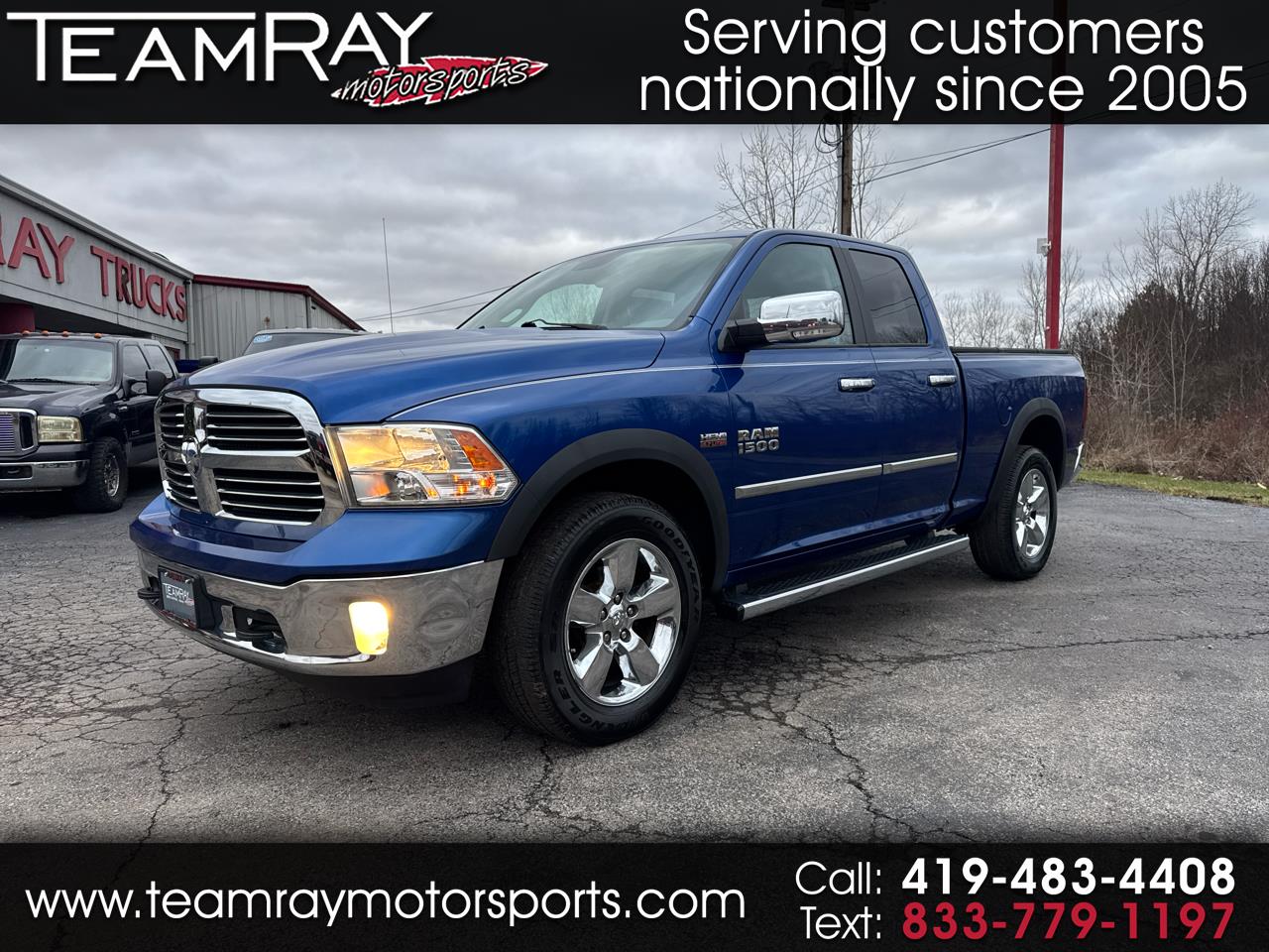 2015 RAM 1500 4WD Quad Cab 140.5" Big Horn