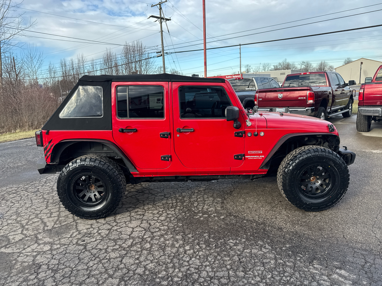 Jeep Wrangler Unlimited 4WD 4dr Sport 2012