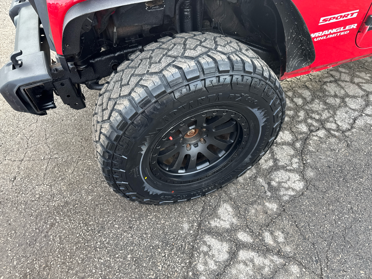 Jeep Wrangler Unlimited 4WD 4dr Sport 2012