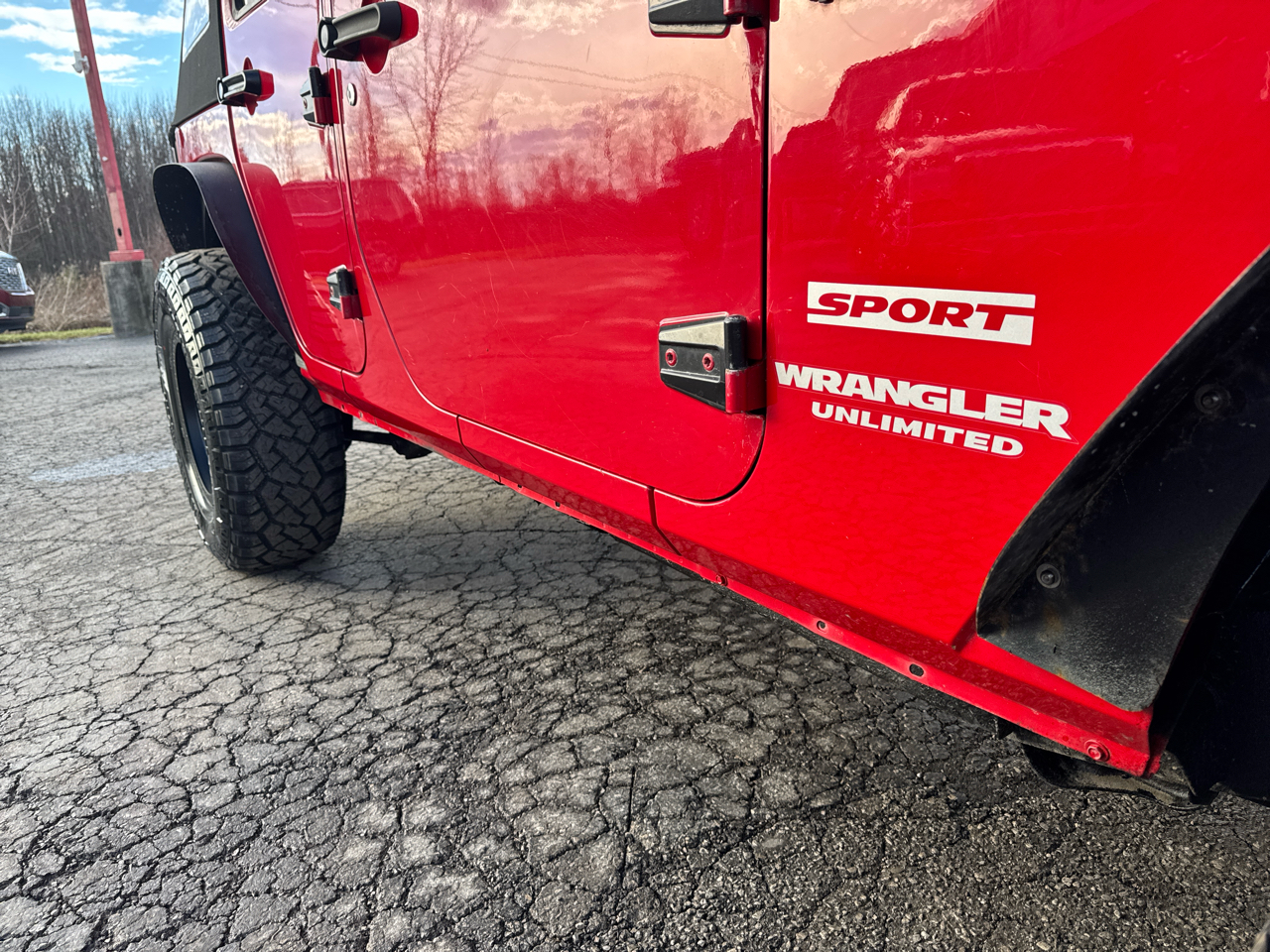 Jeep Wrangler Unlimited 4WD 4dr Sport 2012