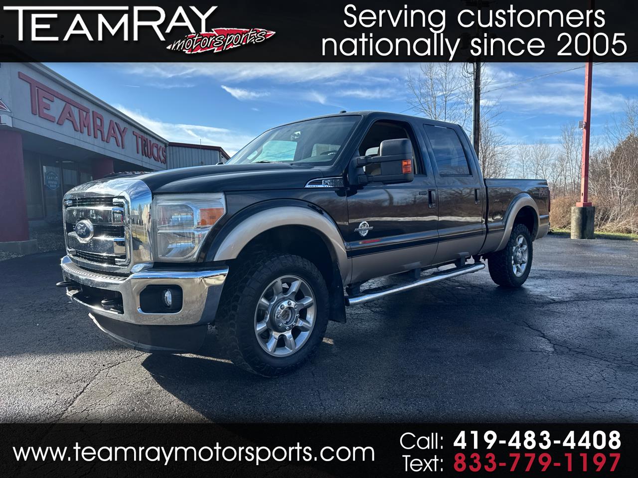 Ford Super Duty F-250 SRW 4WD Crew Cab 156" Lariat 2014