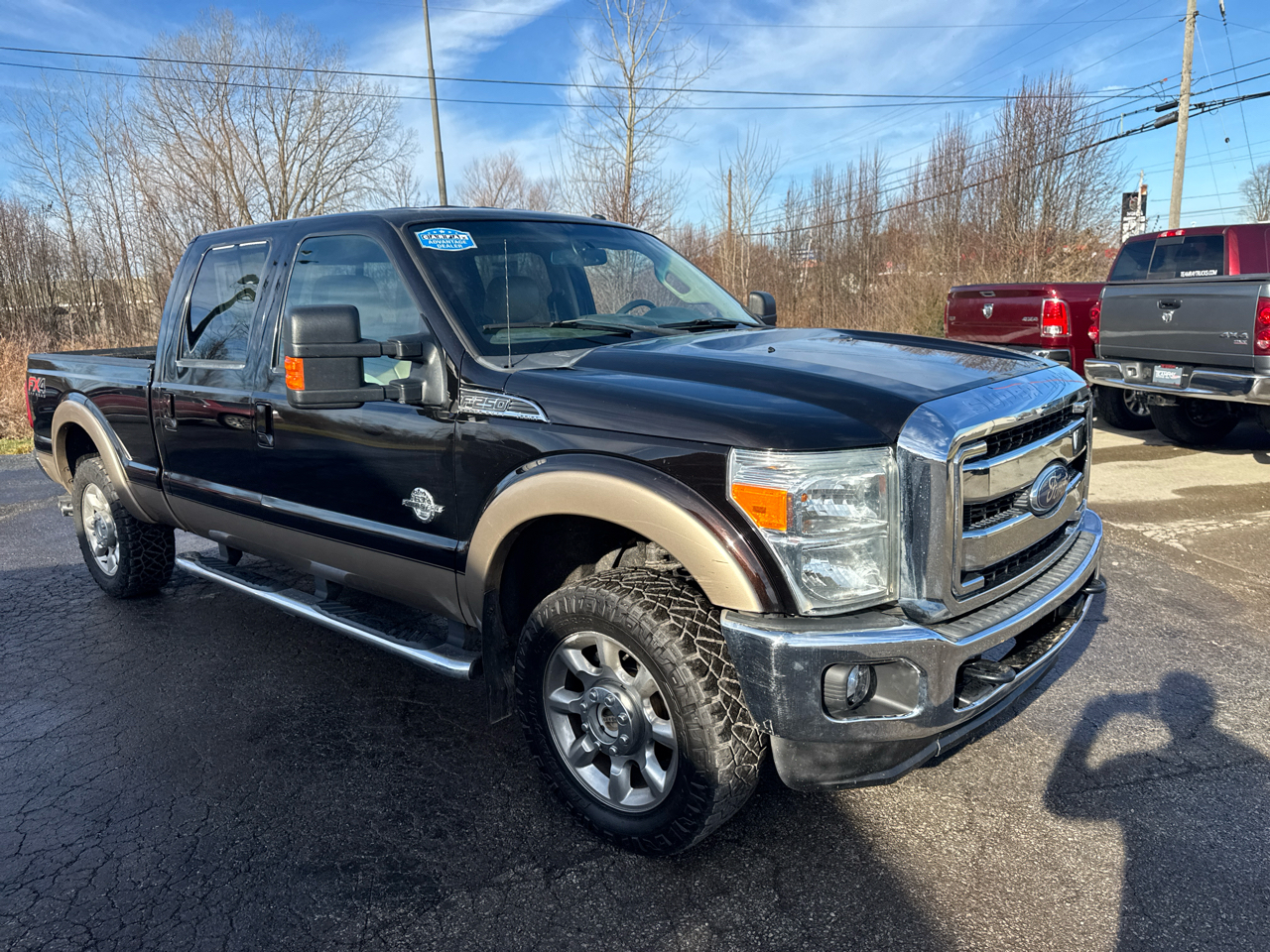Ford Super Duty F-250 SRW 4WD Crew Cab 156" Lariat 2014