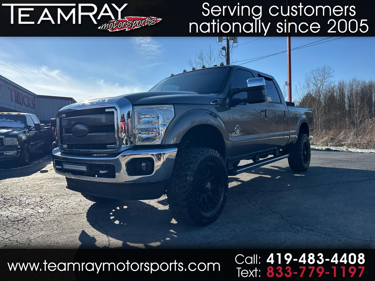 Ford Super Duty F-250 SRW 4WD Crew Cab 156" Lariat 2011