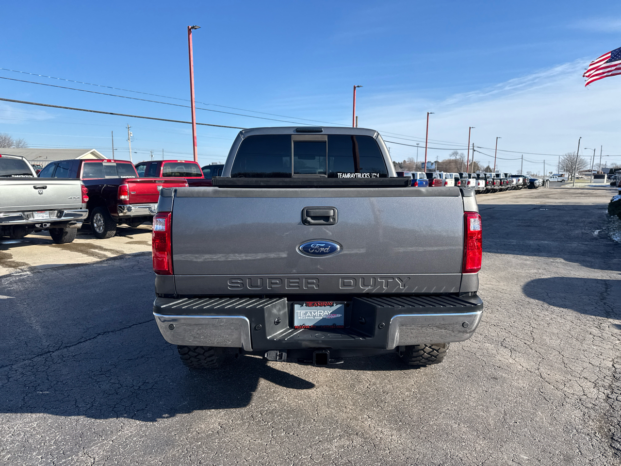 Ford Super Duty F-250 SRW 4WD Crew Cab 156" Lariat 2011
