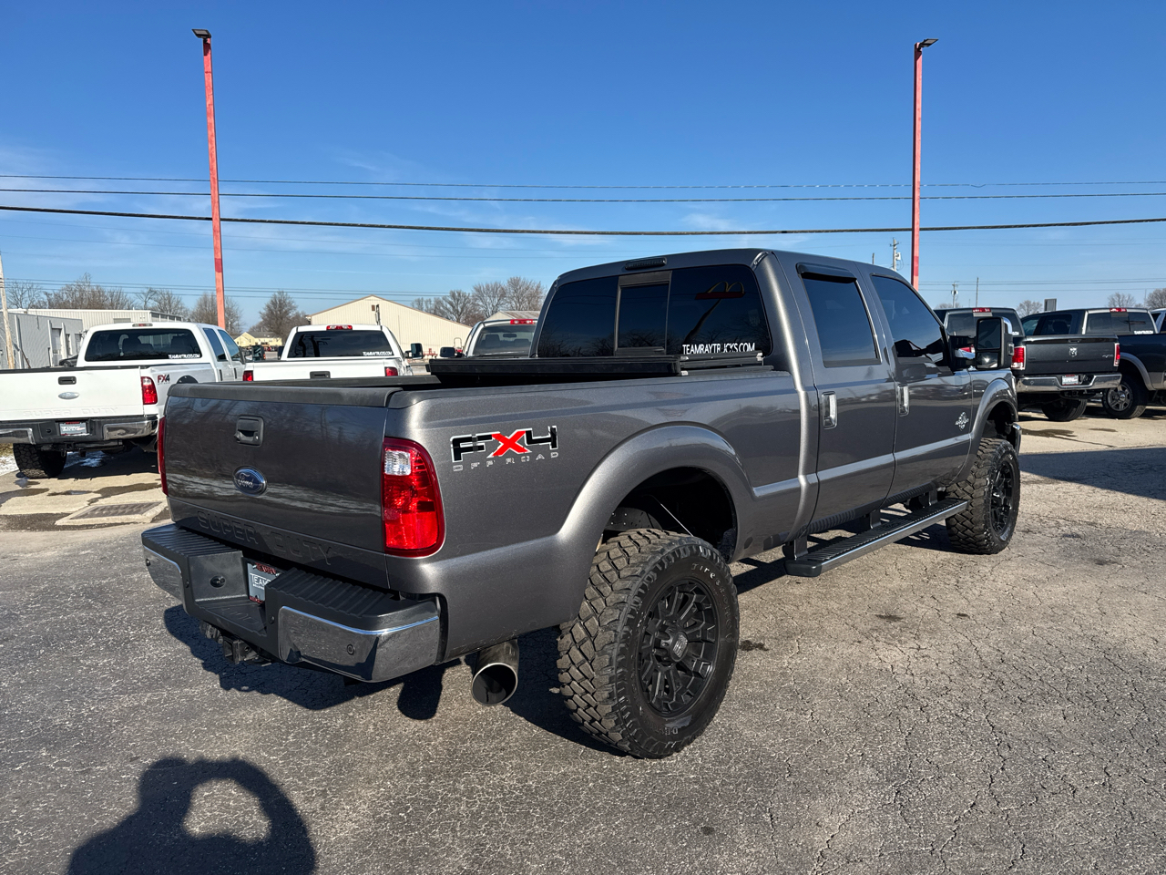 Ford Super Duty F-250 SRW 4WD Crew Cab 156" Lariat 2011