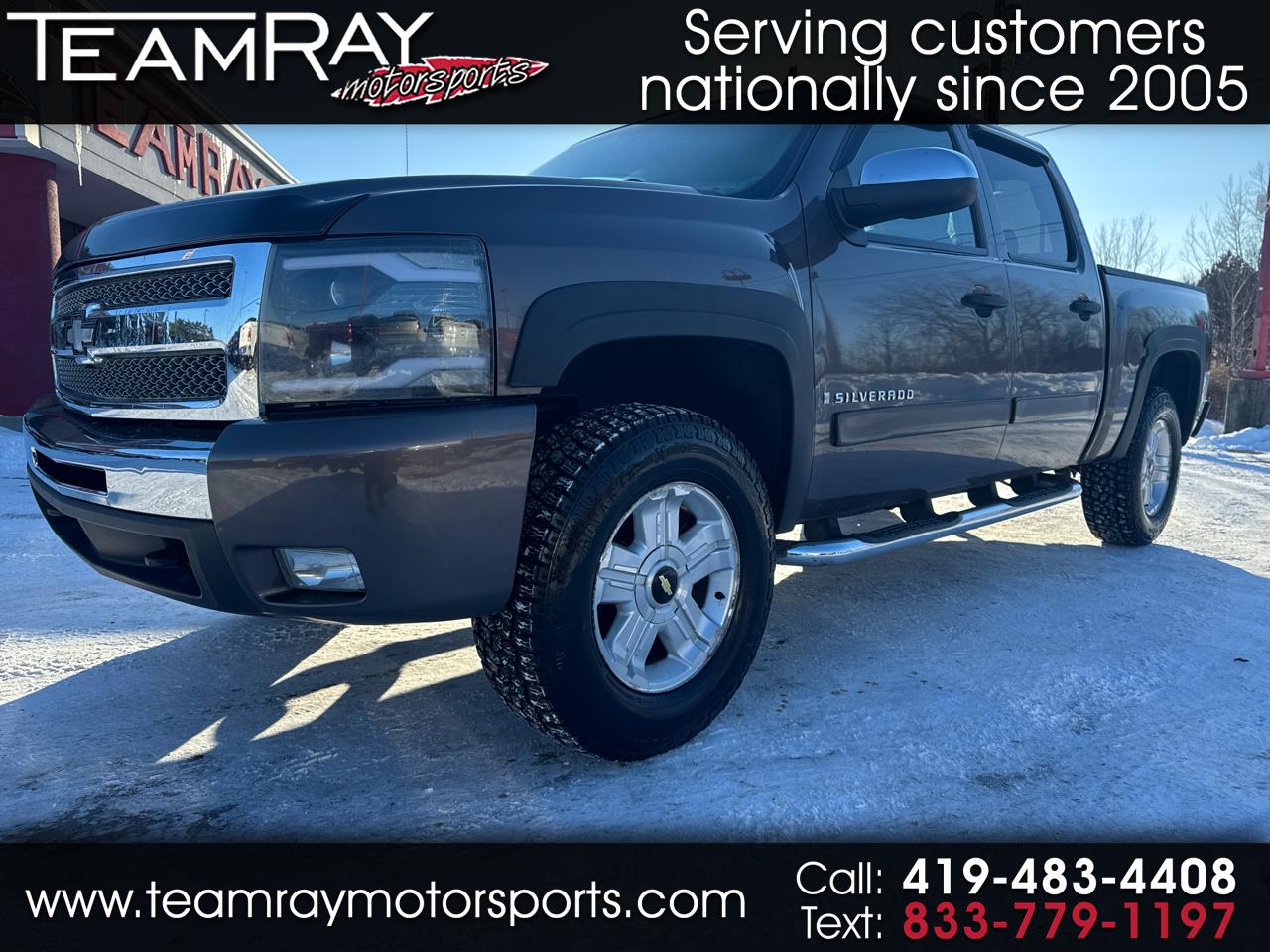 2008 Chevrolet Silverado 1500 4WD Crew Cab 143.5" LT w/1LT