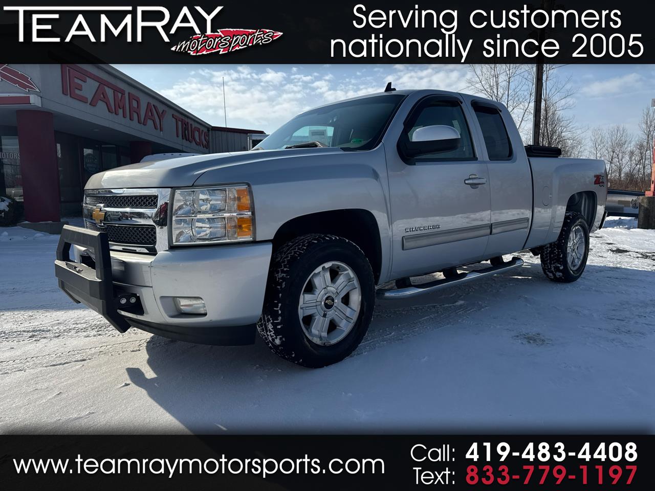 2012 Chevrolet Silverado 1500 4WD Ext Cab 143.5" LT