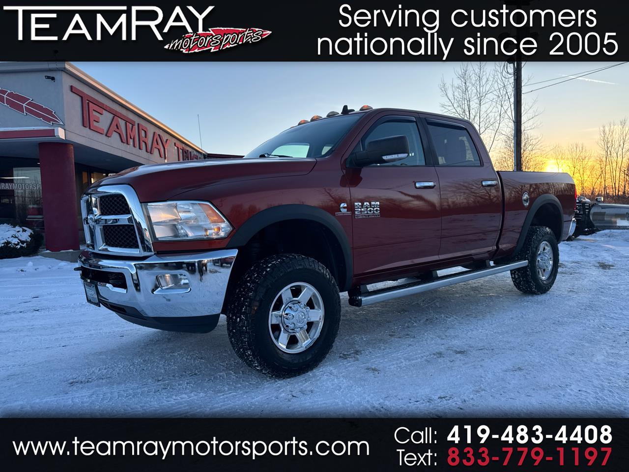 2013 RAM 2500 4WD Crew Cab 149" SLT