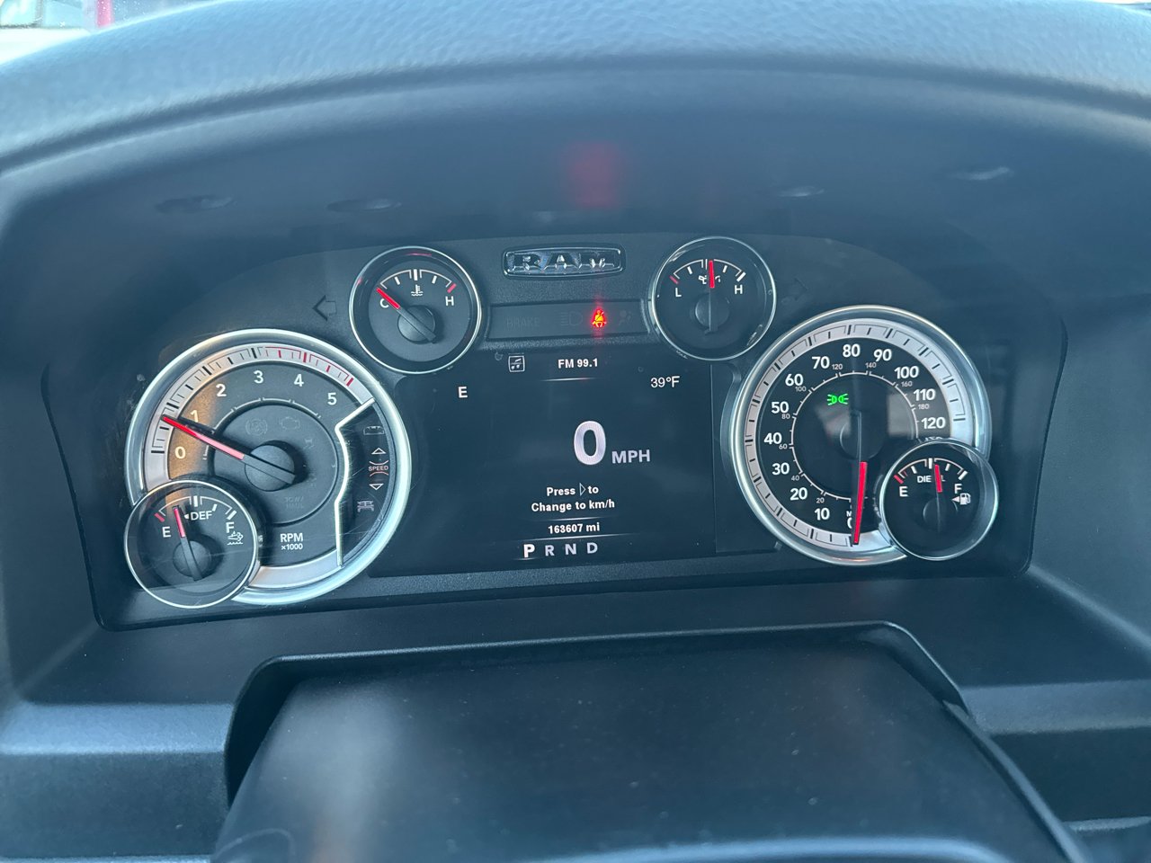 RAM 2500 4WD Crew Cab 149" SLT 2013