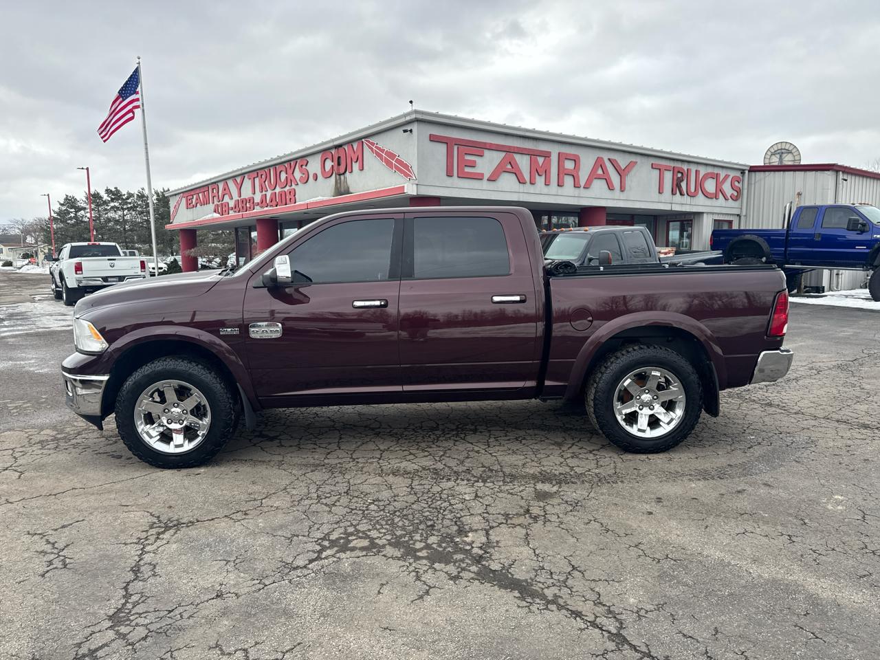 RAM 1500 4WD Crew Cab 140.5" Laramie Longhorn 2012