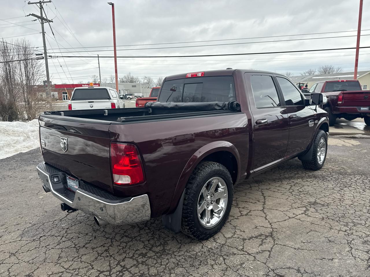 RAM 1500 4WD Crew Cab 140.5" Laramie Longhorn 2012