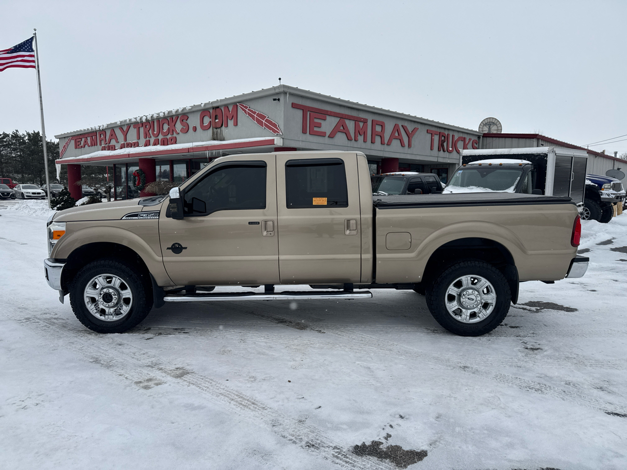 Ford Super Duty F-350 SRW 4WD Crew Cab 156" Lariat 2012