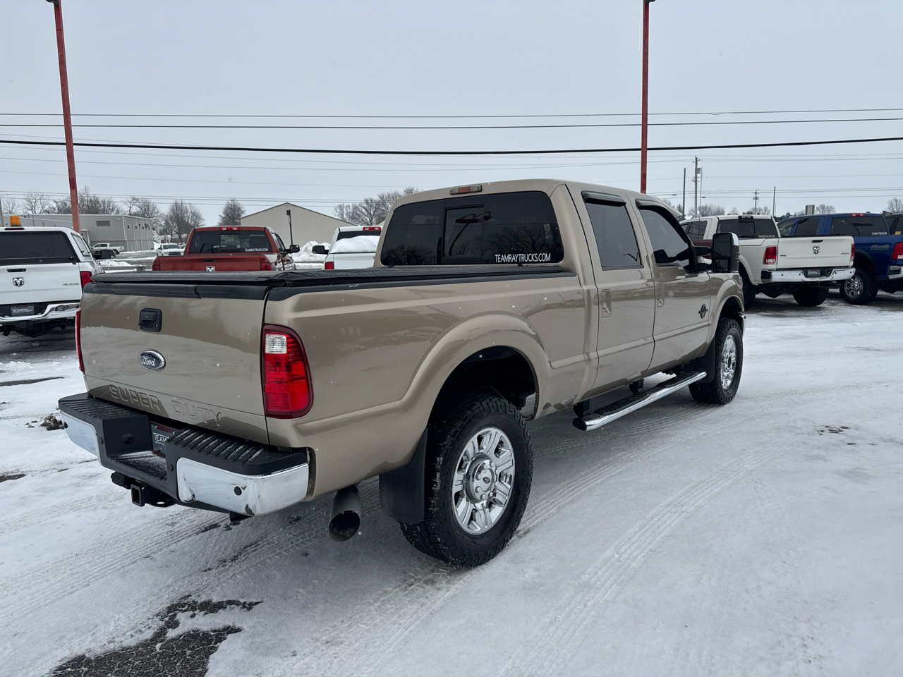 Ford Super Duty F-350 SRW 4WD Crew Cab 156" Lariat 2012