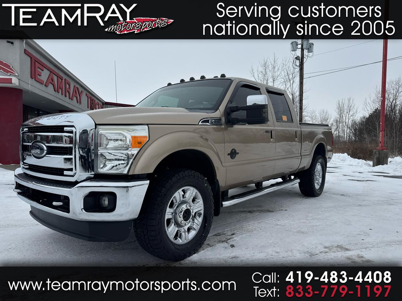 2012 Ford Super Duty F-350 SRW 4WD Crew Cab 156" Lariat