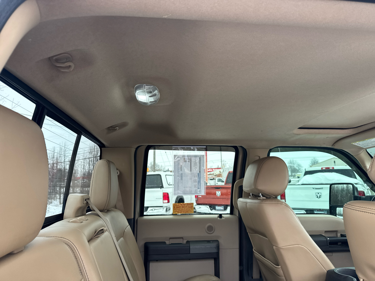 Ford Super Duty F-350 SRW 4WD Crew Cab 156" Lariat 2012